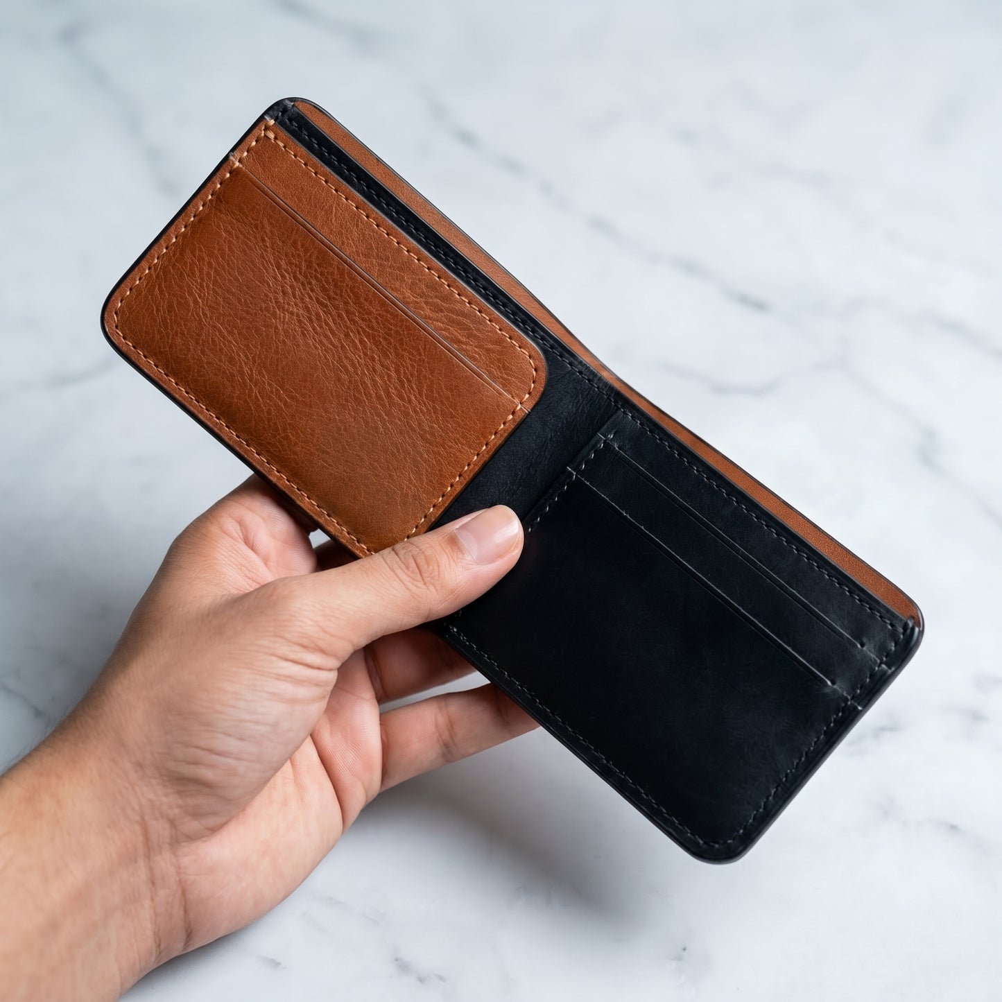 Oxhide Classic Leather Wallet – Premium Bifold Wallet